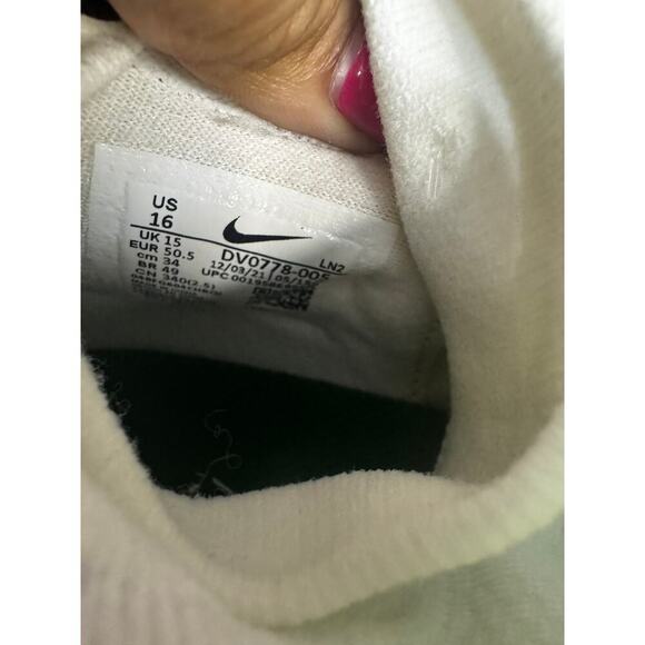 Nike Vapor Edge Pro 360 2 Football Cleats Green White Gray Men’s Size 16 |RARE - Picture 5 of 5